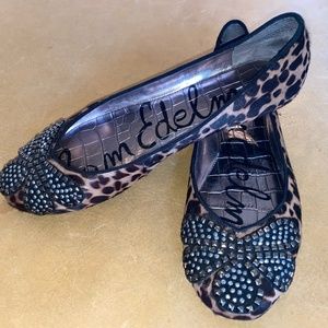 Sam Edelman Charleen Cheetah Hair Ballet Flat